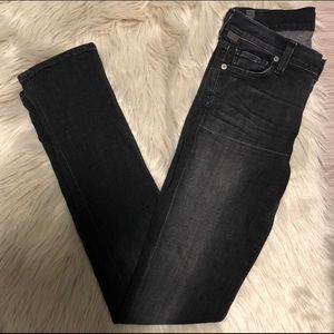 Citizens of humanity faded straight leg denim